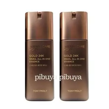 Tony Moly Intense Care Gold 24K Snail Homme All-in-One, 2 средства, 130 мл