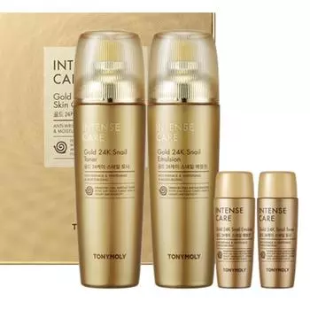 Tony Moly Intense Care Gold 24K Snail 2-piece set (skin + lotion), 1 piece