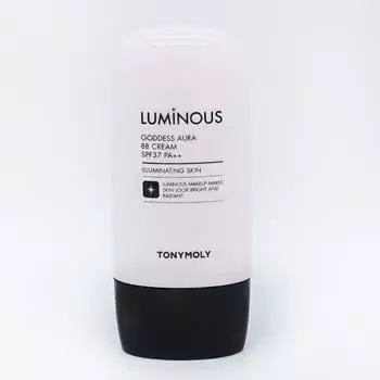 Tony Moly Luminous Goddess Glow BB Cream SPF37 PA++ 45 г, нет. 2 Спокойный бежевый, 3 шт.