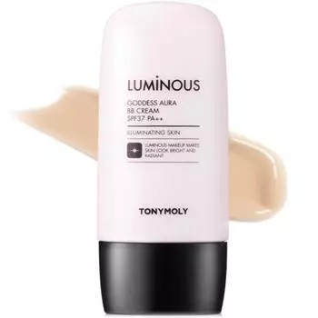 Tony Moly Luminous Goddess Glow BB Cream SPF37 PA++ 45 г, нет. 1 Яркий бежевый, 1 шт.