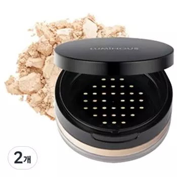 Tony Moly Luminous Perfume Face Powder, 02 Calm Beige, 2 pcs.
