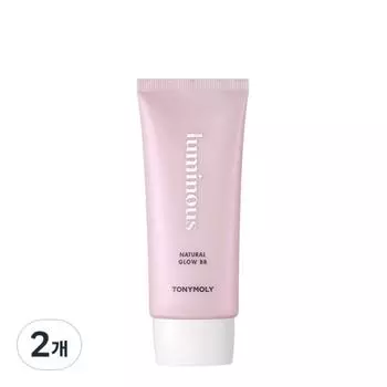 Tony Moly My Luminous Natural Glow BB Cream SPF50+ PA+++ 55 мл, 01 Skin Beige, 2 шт.