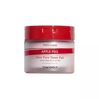 Tony Moly Paharaha Apple Peel Zero Pore Toner Pad 80 шт., 1 шт., 260 мл, 80 шт.