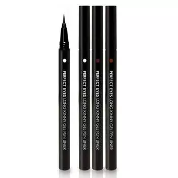 Tony Moly Perfect Eyes Longkini Gel Pen Liner, No. 2 Gel Brown, 2 pcs.