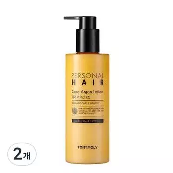 Tony Moly Personal Hair Cure Argan Hair Lotion, 300ml, 2 units