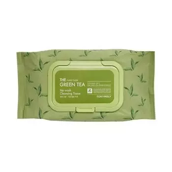 Tony Moly The Chok Chok Green Tea очищающие салфетки без смывания (100 листов)
