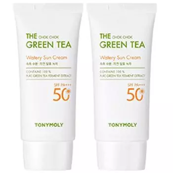 Tony Moly The Moist Green Tea Moisture Sun Cream SPF50+ PA+++, 50ml, 2 units