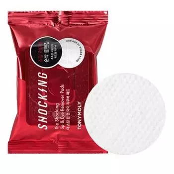 Tony Moly The Shocking Lip & Eye Remover Pad, 1 упаковка, 30 штук