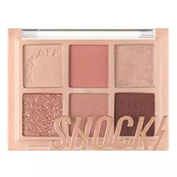 Палитра теней Tony Moly The Shocking Spin-Off, оттенок 01 Sweet Coral, 1 шт.