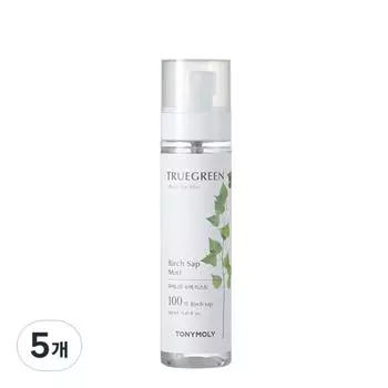 Tony Moly True Green Birch Sap Mist, 5 шт., 160 мл