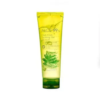 TONY MOLY Увлажняющий гель с экстрактом алоэ вера, успокаивающий ALOE 99% Chok Chok Soothing Gel, Корея, 250 мл,