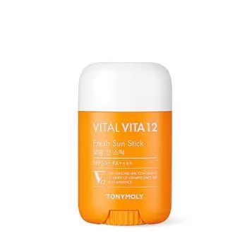 Tony Moly Vital Vita 12 Soft Sun Stick SPF50+ PA++++, 22г, 1 штука Популярная корейская косметика