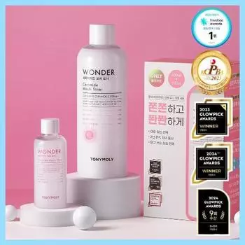 Tony Moly Wonder Ceramide Mochi Тонер (основной продукт 500мл+100мл)