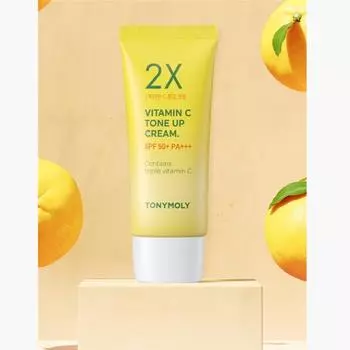 Tonymoly 2X Тонизирующий крем с витамином С 50 мл SPF50++PA++
