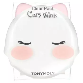 TonyMoly, Cat s Wink Clear Pact, 03 Прозрачный, 8 г (0,28 унции)