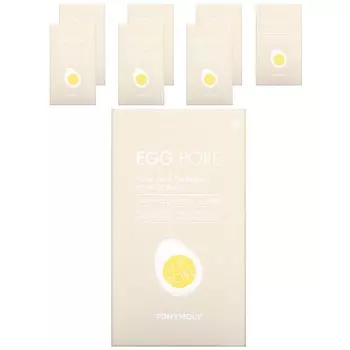 TonyMoly, egg pores, nose pack package, 7 packs