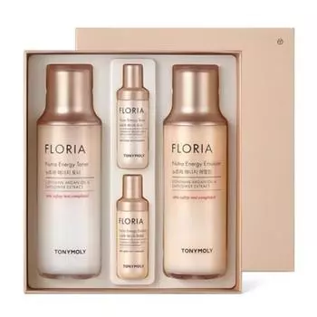 Tonymoly Floria Nutra Energy набор из 2 предметов (Тонер 150мл + Эмульсия 150мл)