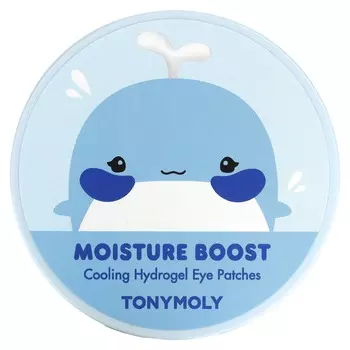 TonyMoly, Гидрогелевые патчи для глаз Moisture Boost Cooling, 60 патчей, 84 г (2,96 унции)