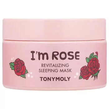 TonyMoly, I m Rose, восстанавливающая маска для спящей красавицы, 100 г (3,52 унции)