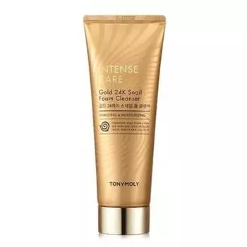 TONYMOLY Intense Care Gold 24K Очищающая пенка для улитки 150 мл
