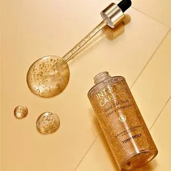 Tonymoly Intense Care Gold 24K Snail Роскошная ампула 100 мл