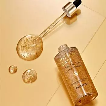 Tonymoly Intense Care Gold 24K Snail Роскошная ампула 100 мл