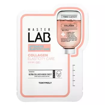 TonyMoly, Master Lab, Collagen Elasticity Care Beauty Mask, 1 sheet, 19g (0.67oz)