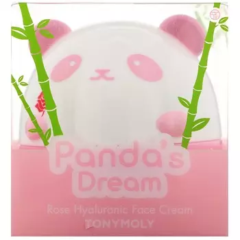 TonyMoly, Panda s Dream, крем для лица с гиалуроновой кислотой Rose, 50 г (1,76 унции)