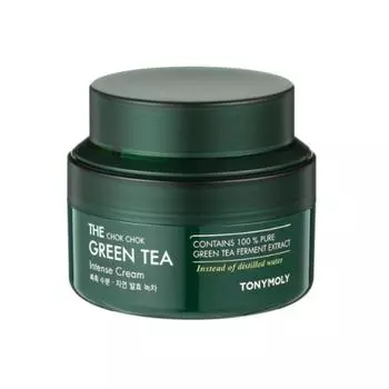 Tonymoly The Chok Chok Интенсивный крем с зеленым чаем 60 мл
