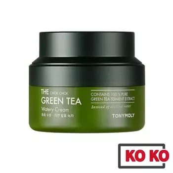 [Tonymoly] Водянистый крем с зеленым чаем Chok Chok, 60 мл 60ml