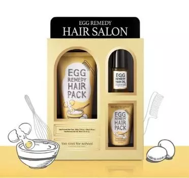 TOO COOL FOR SCHOOL Egg Remedy Набор для ухода за волосами