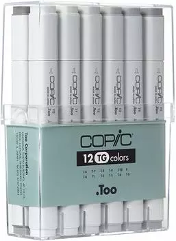 Too Copic 12 color set TG set