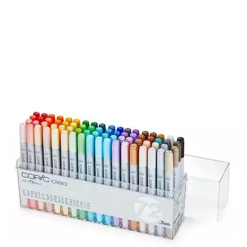 Too Copic Ciao Start 72 Color Set Made in Japan Многоцветный маркер для иллюстраций Маркер-маркер