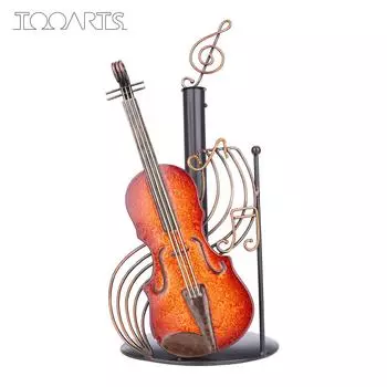 Tooarts Рулон бумажных полотенец для скрипки, держатель для утюга, держатель для бумаги, туалетная бумага, органайзер для отеля или оранжевый