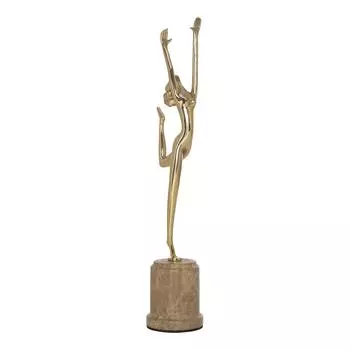 Tooarts Танцевальная латунная скульптура Изысканные украшения ручной работы для дома и офиса Фигурка современного искусства в подарок