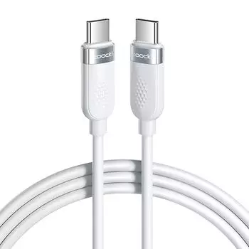 toocki USB C кабель 3M 60W силиконовый кабель белый PD/QC кабель быстрой зарядки типа C Не спутывается Предотвращение отключения зарядного кабеля В комплекте с кабелем