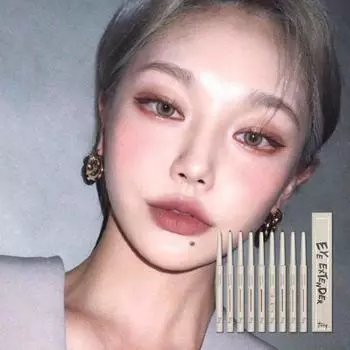 Took [новый цвет] Водостойкая тонкая подводка для глаз Took 9 цветов [новый] Rozimute