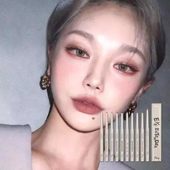 Took [новый Doarmon] Took Водостойкая тонкая подводка для глаз 10 цветов