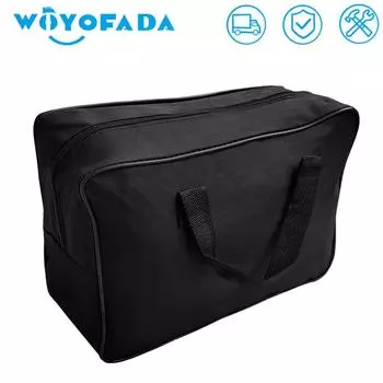 Сумка для инструментов WOYOFADA 29X21X11см Сумка для электрика Износостойкий прочный набор инструментов для хранения инструментов чёрный