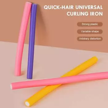 Tool Hair Styling Rollers DIY Hair Curling Rod Stick Twist Stick Hair Rollers Hair Bendy Rollers 1.2mm