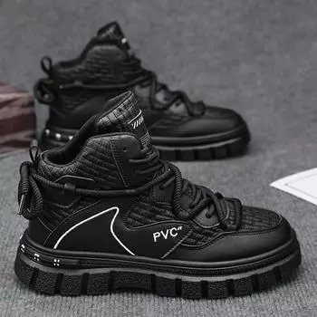 Tooling Martin boots men s 2024 new autumn and winter high-top British wind locomotive men s shoes platform men s outdoor short boots 39