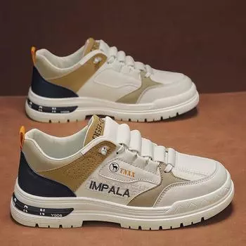 Tooling men s shoes 2024 new autumn non-slip and wear-resistant soft-soled casual board shoes sports heightening versatile little white tide shoes 39