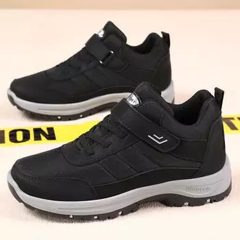 Tooling shoes men s autumn new outdoor casual elderly shoes Velcro trendy walking shoes 40