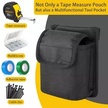 Tools Bag Waist Pouch Belt Storage Holder Nylon Fabric Tool Bag Electrician Waist Pocket Pouch Storage Bag household accessories чёрный