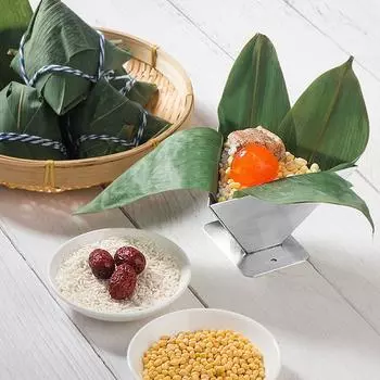 Tools Baking DIY Triangular Sushi Dumpling Mould Rice Ball Zongzi Mould Pudding Making Molds 1