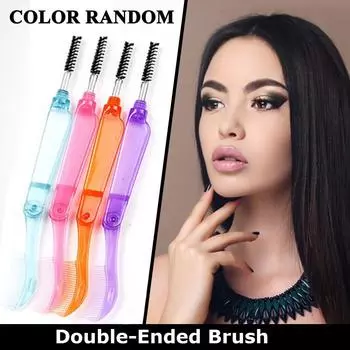 Tools Eyelash Extension Tool Foldable Eyelash Brush Eyebrow Brush Makeup Brush Eyelash Comb разноцветный
