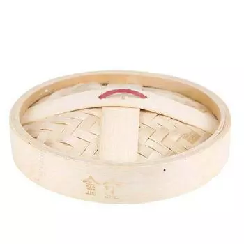 Tools Set Steam Basket Makes Tasty Bao Buns Sum Steamer Steam Cooker Steam Pot Bamboo Steamer 13.5-cover