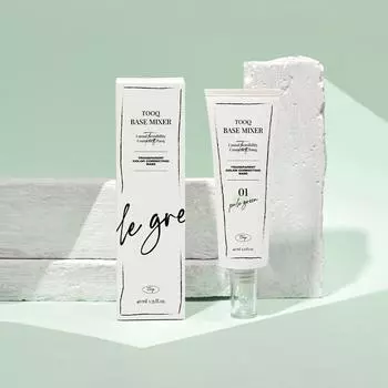 TooQ Base Mixer 1,35 унции/40 мл, Макияж, Корейская косметика, KBeauty, пробник Pale Green