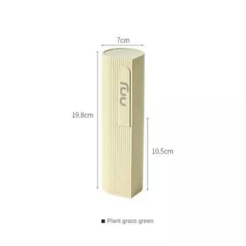 Toothbrush Case Toothbrush Protector Dustproof 2 In 1 Travel Portable Home Organizer Washing Cup Cups Family Suit Household серый