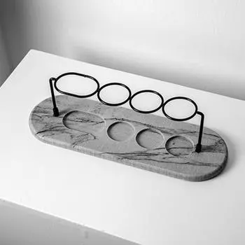 Toothbrush Storage Rack Multifunctional Organizer Fast Dry Easy to Clean Bathroom Waterproof Drain белый